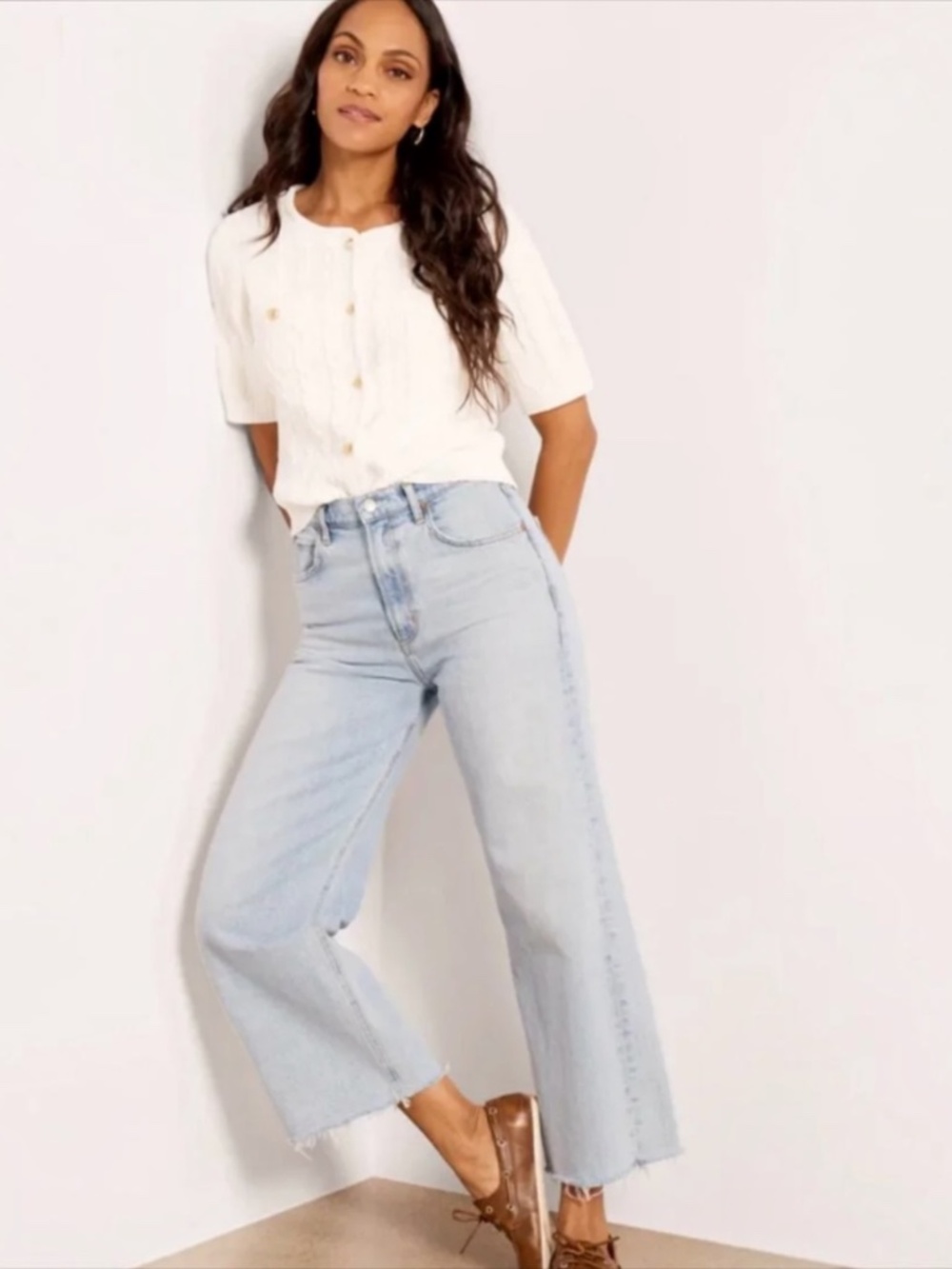 AGOLDE Ren Wide Leg Jeans 31 High Rise
